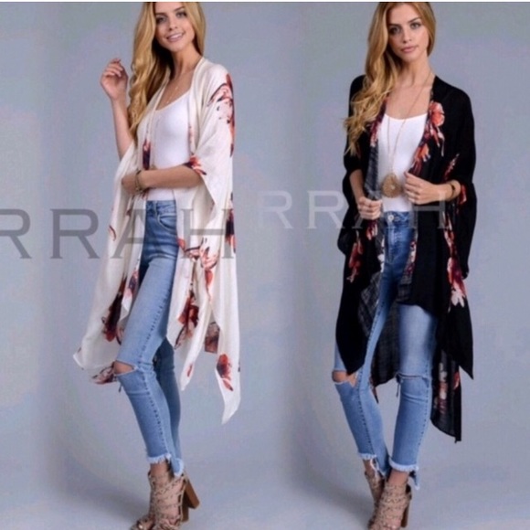 Last 1 New Beautiful Boho Kimono Cardi - Picture 2 of 7